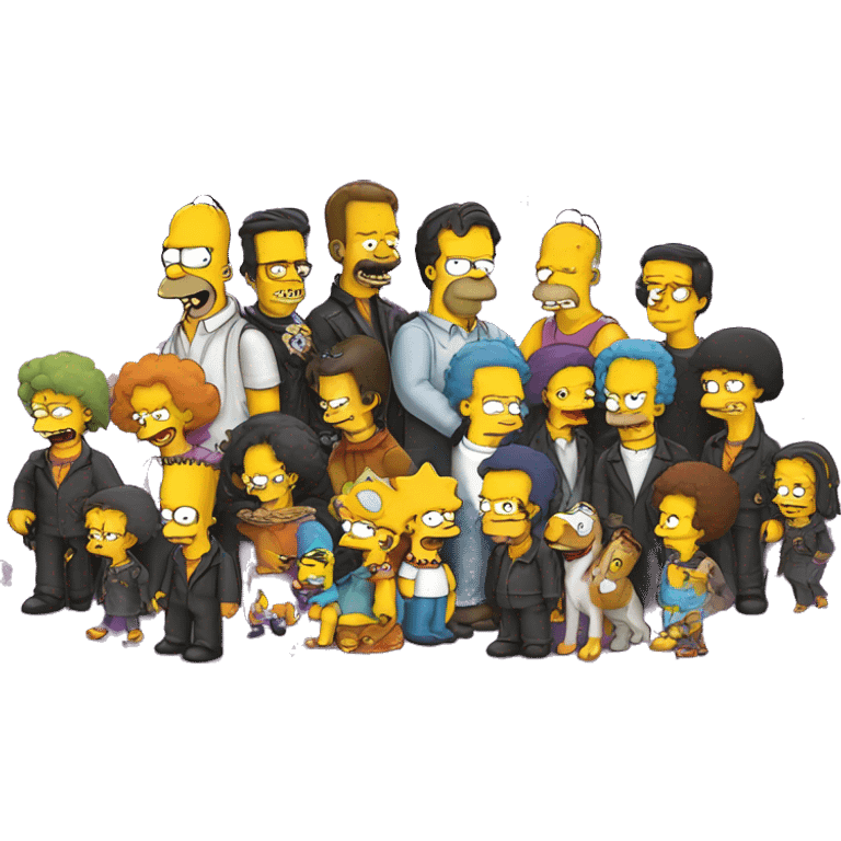 Simpson Halloween emoji