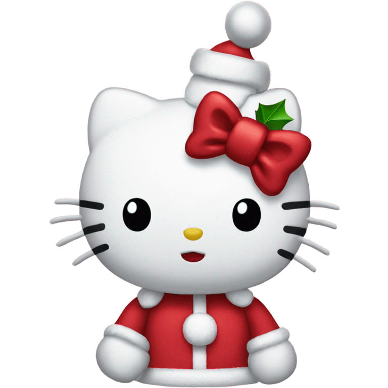 christmas hello kitty  emoji