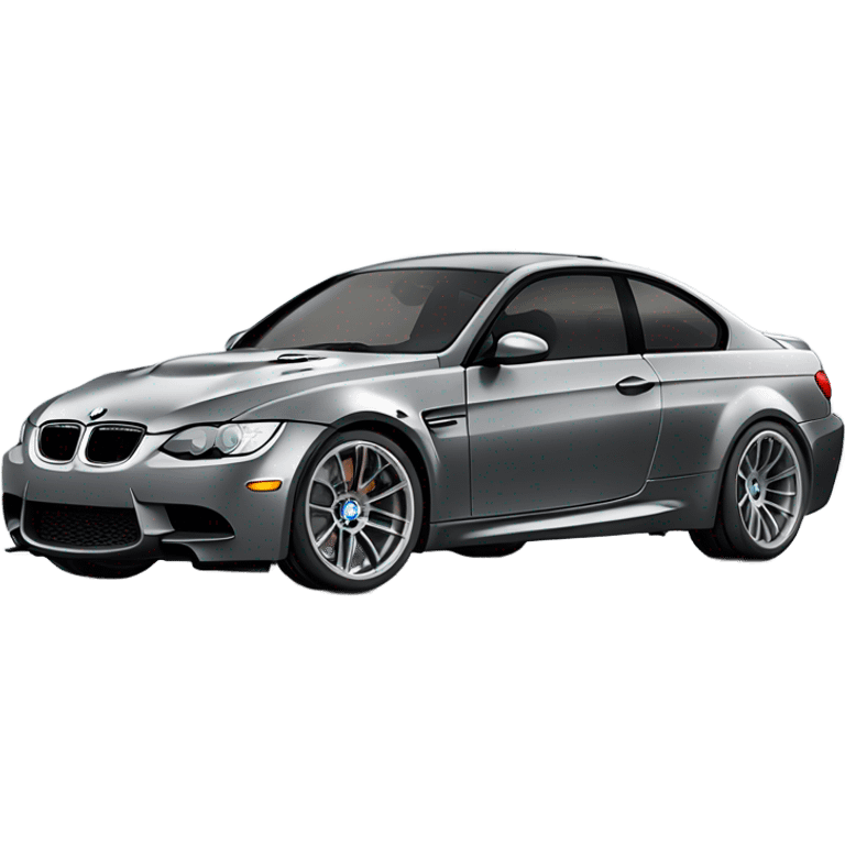 BMW m3 e92 gray emoji