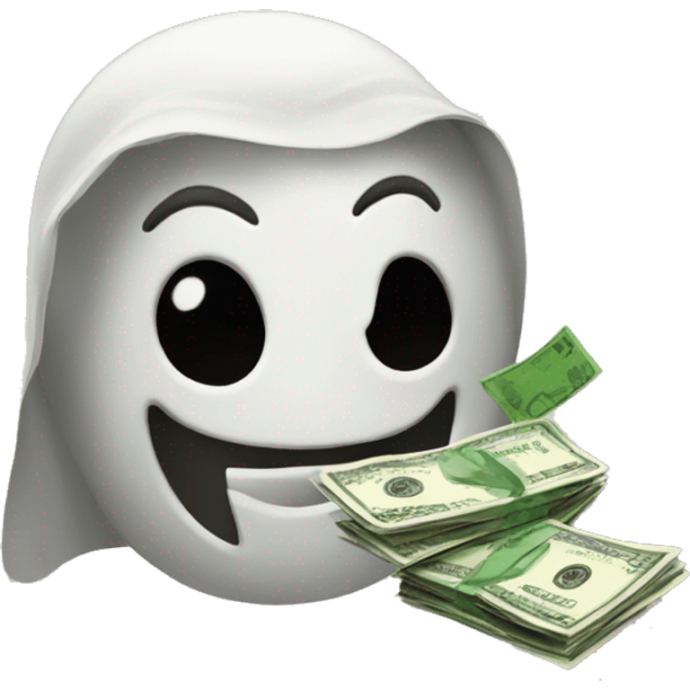 phantom with money emoji