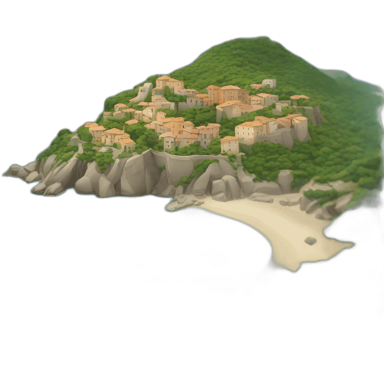 Island corsica emoji