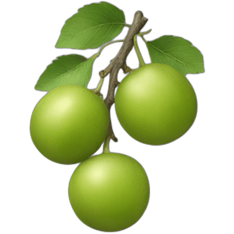 greengage emoji