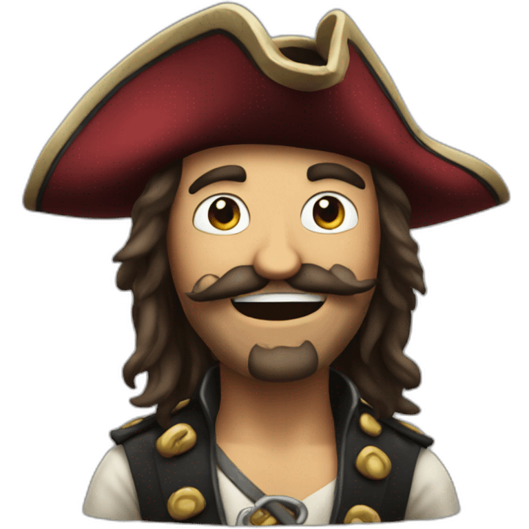 Funny Pirate emoji