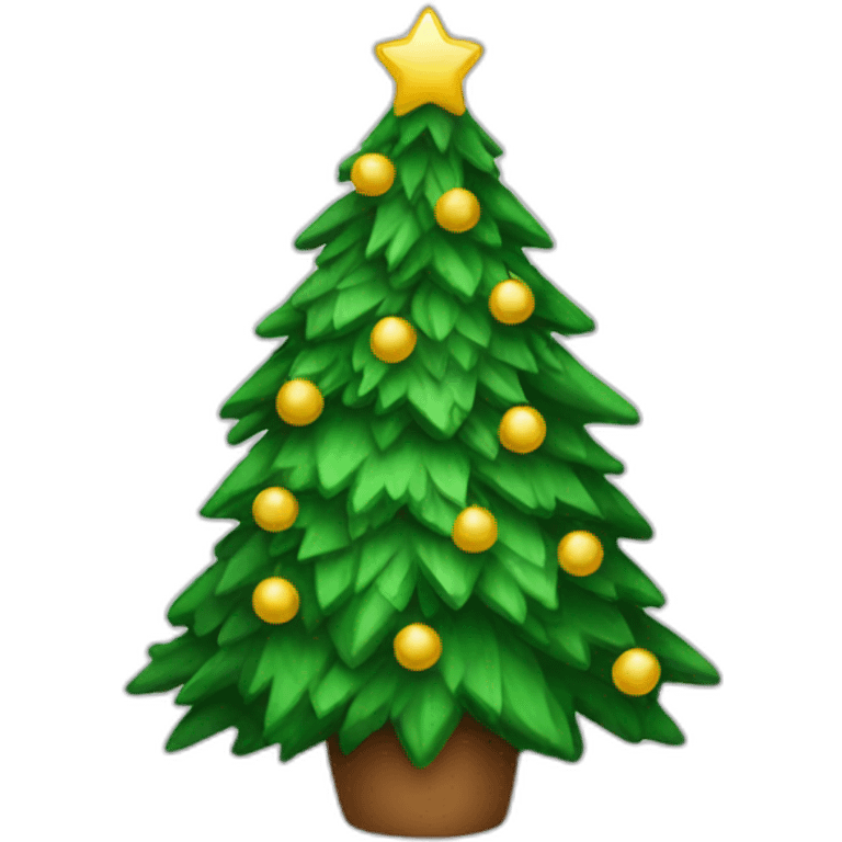 Christmas tree emoji