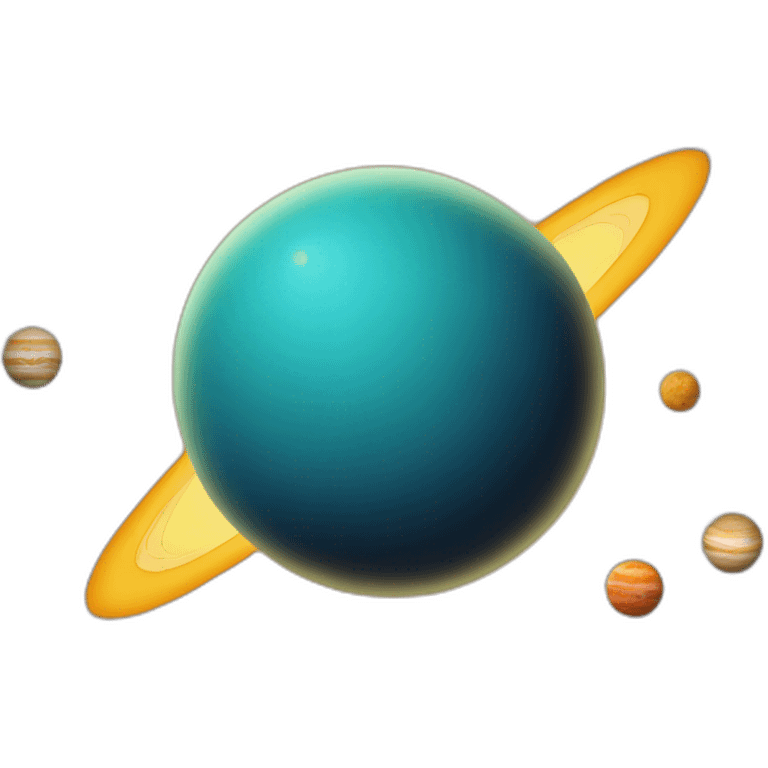 sun planet solar system emoji