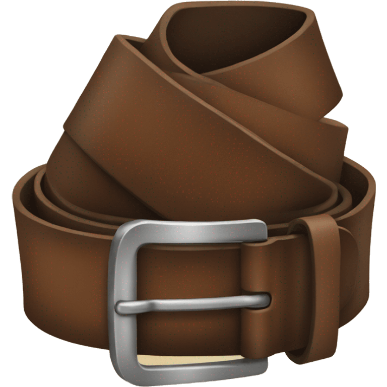 Leather belt  emoji