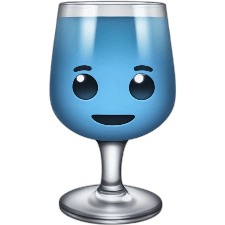 Un verre de richard avec ecrit RICHARD dessus et la bouteille à coter  emoji