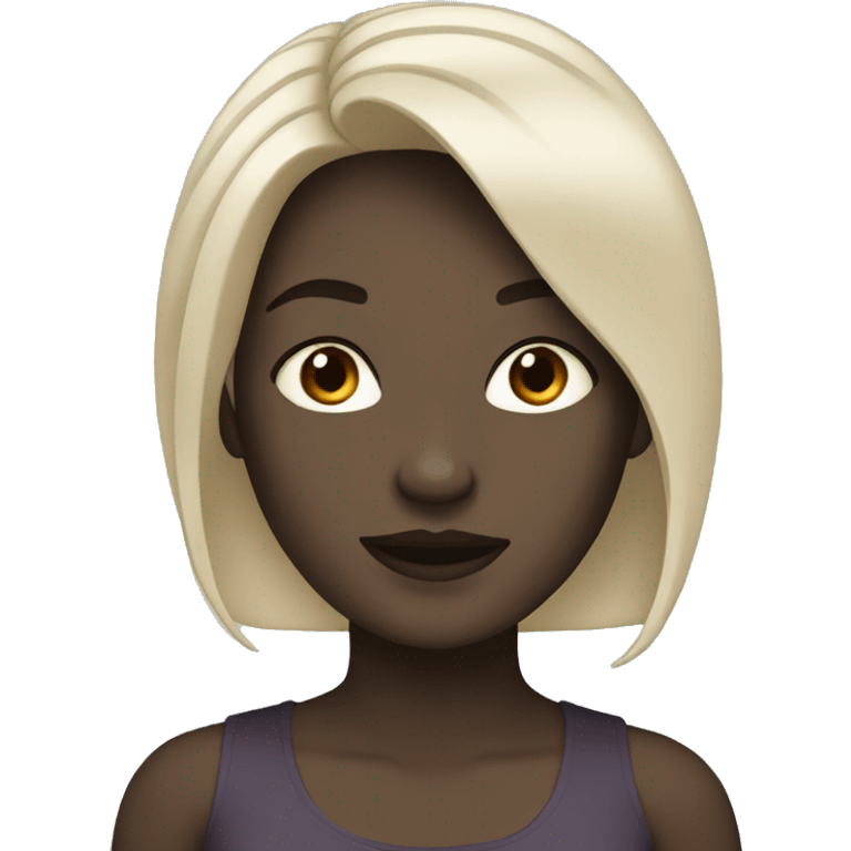 Woman with pale skin and dark hair  emoji