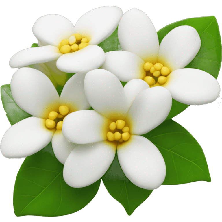 Jasmin flower  emoji