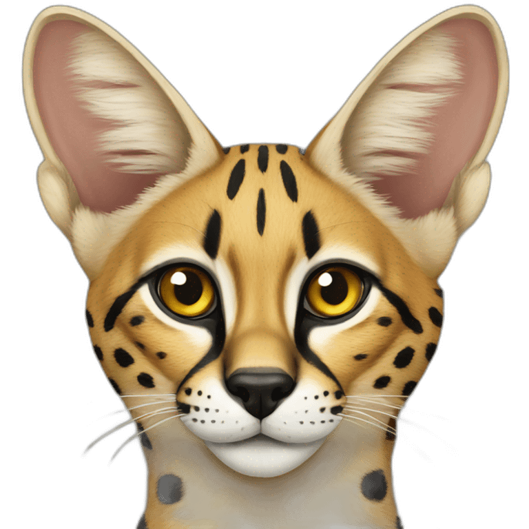 African Serval emoji