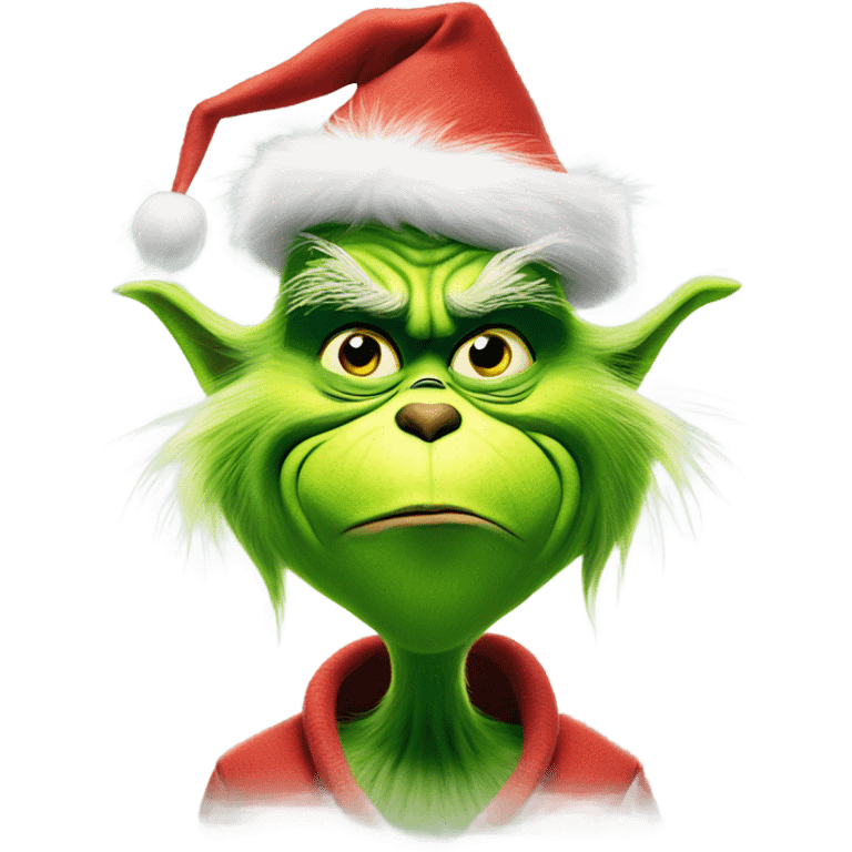 The grinch emoji