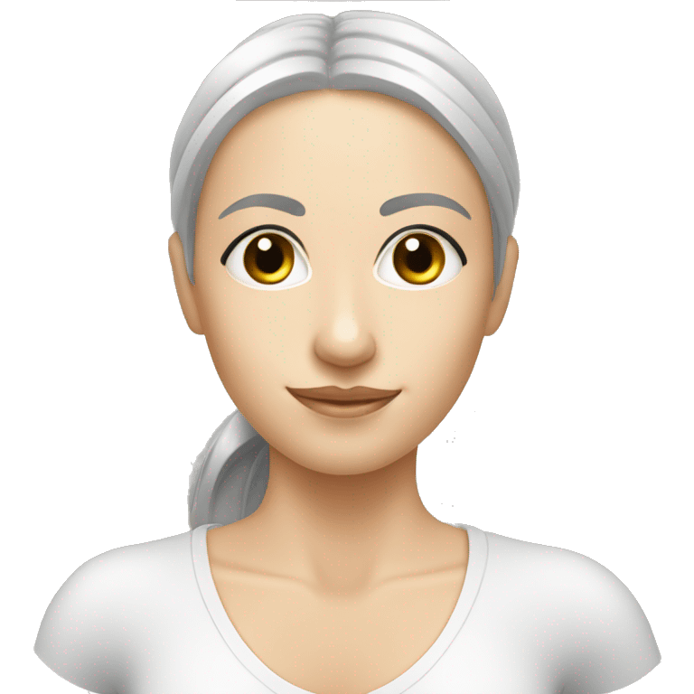 White skin pilates reformer emoji