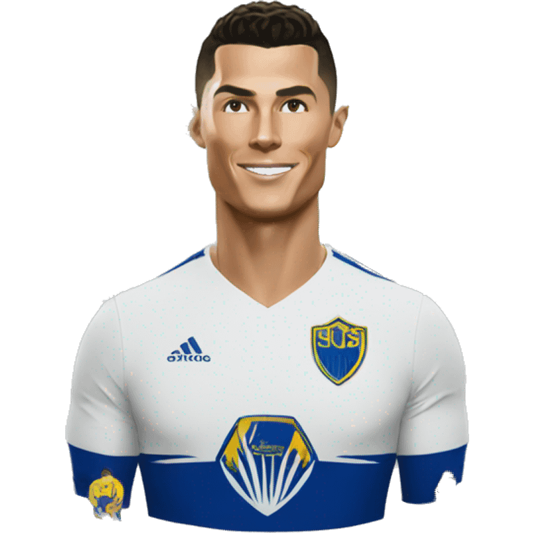 Cristiano Ronaldo in Al Nassr emoji