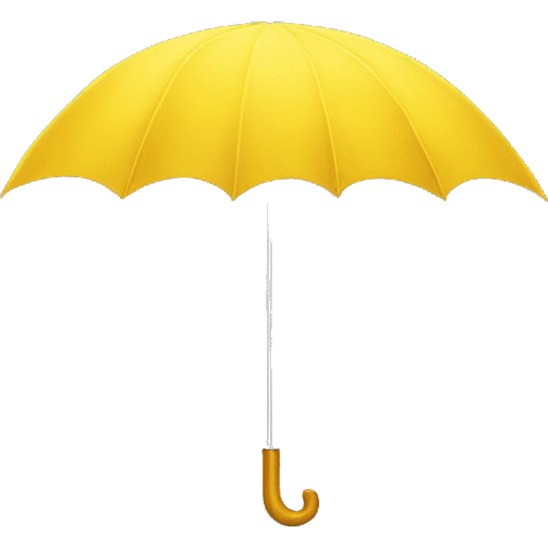 Yellow umbrella  emoji