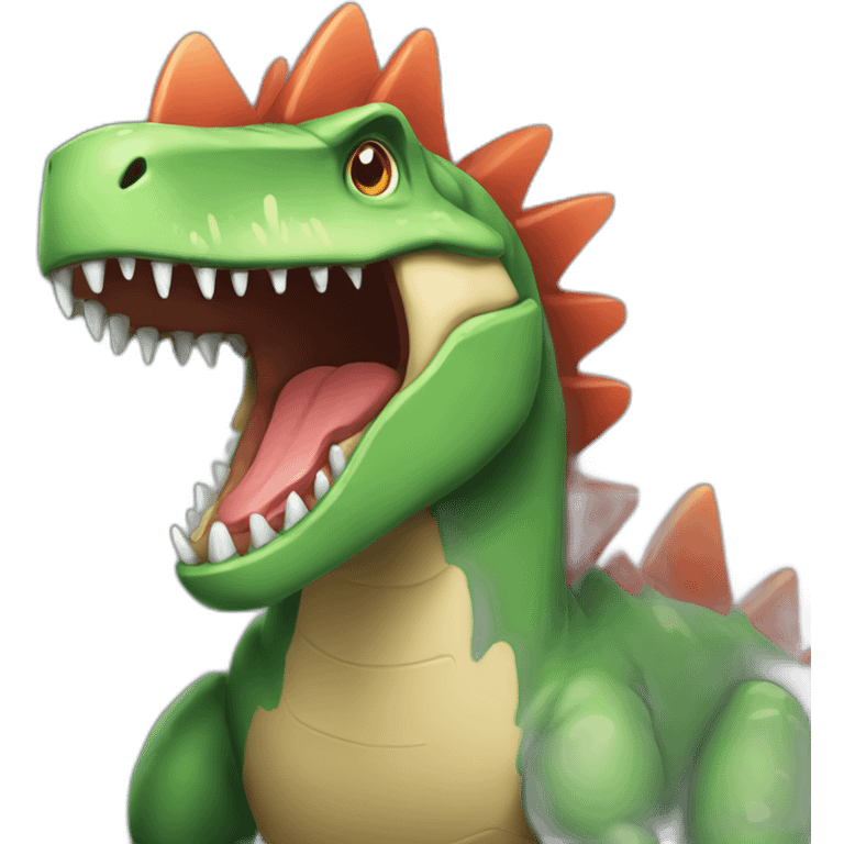 Spinosaur gaming  emoji