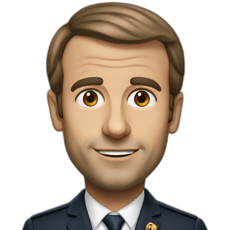 Emanuel Macron emoji