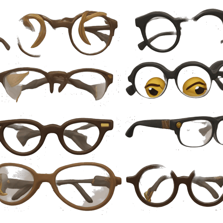 hogwarts legacy glasses emoji