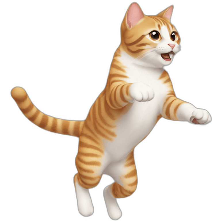 jumping-cat emoji