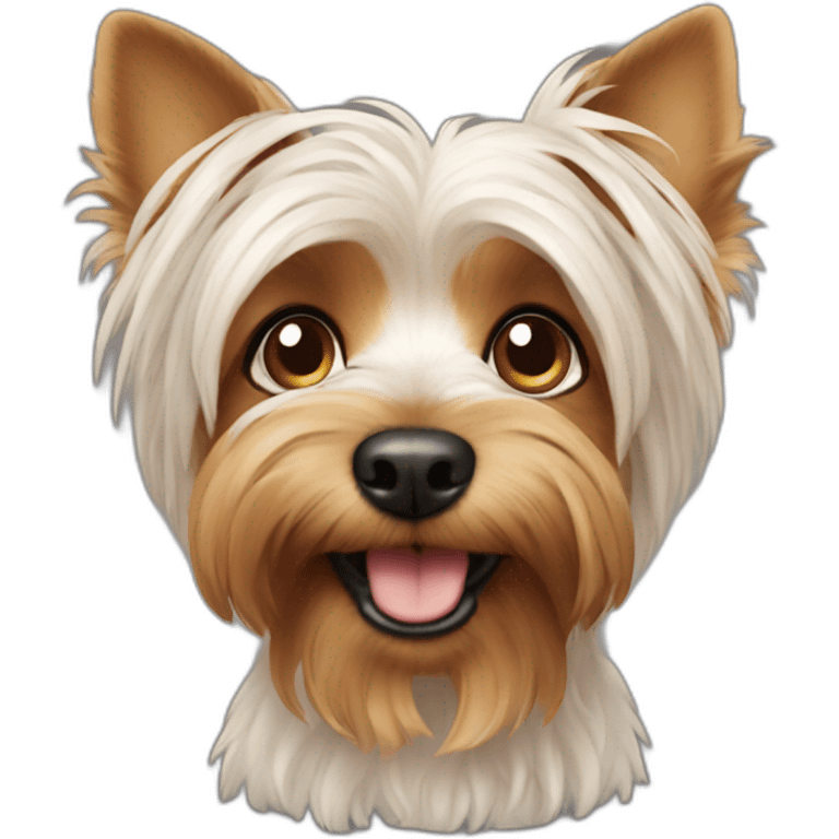 dog yorkshire emoji