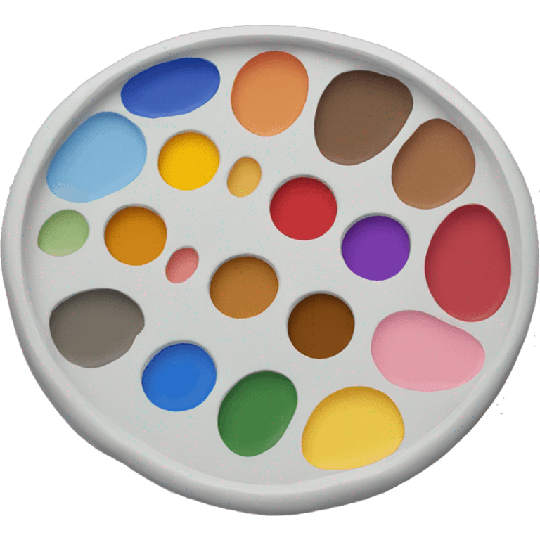 paint palette emoji