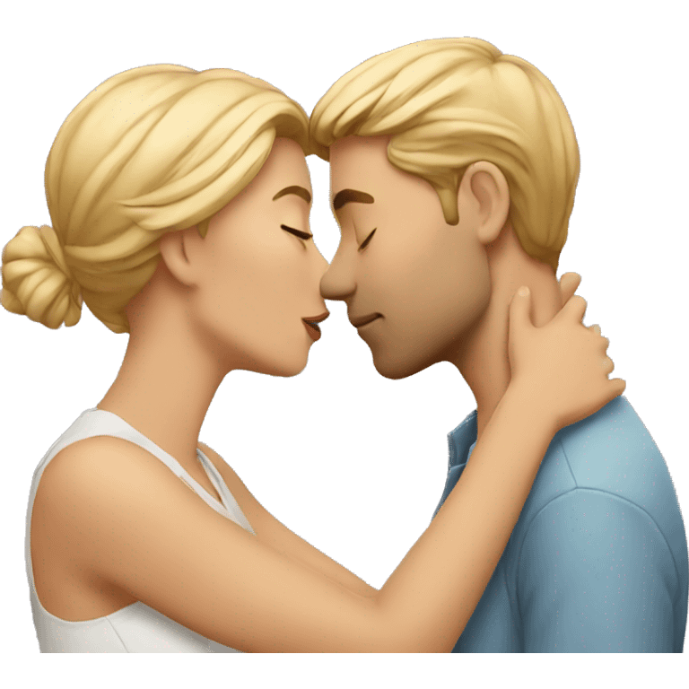 Couple kissing  emoji