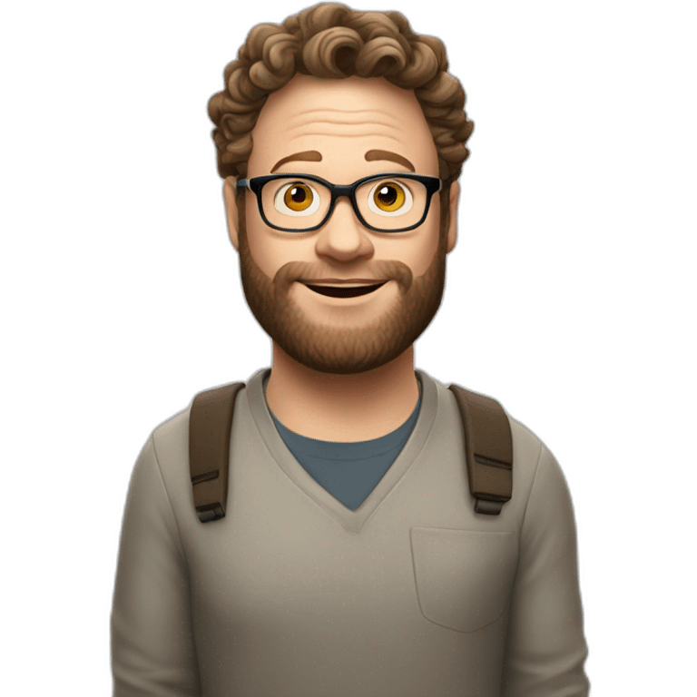 older Seth Rogen emoji