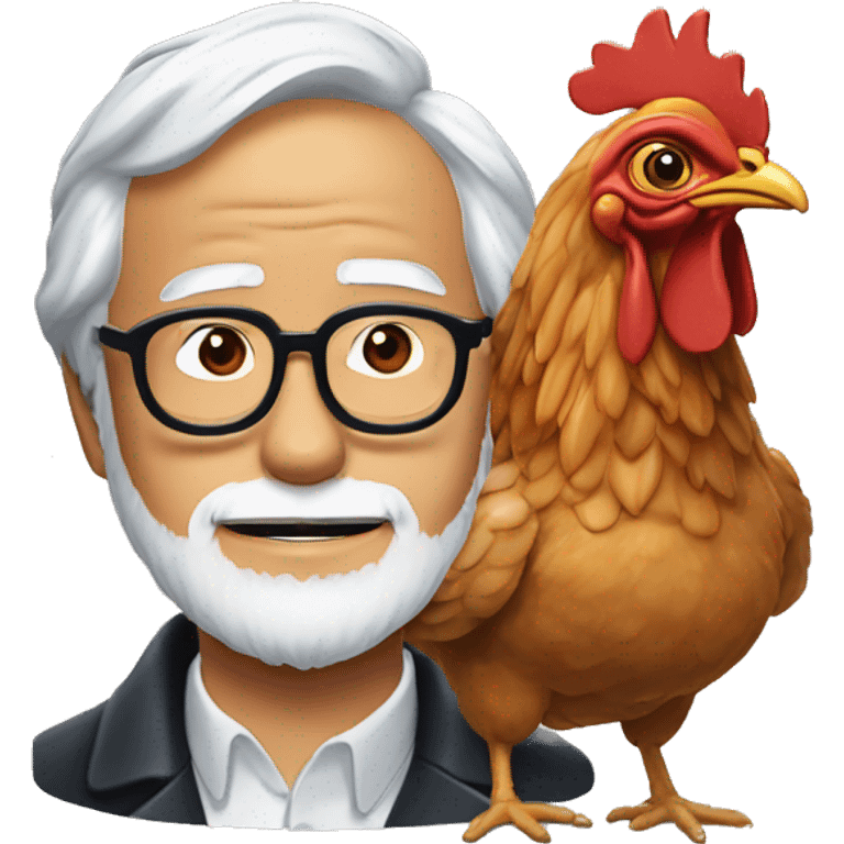 KFC Chicken Wings and Hayao Miyazaki emoji