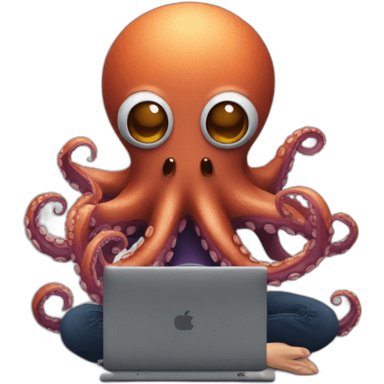 octopus playing video games emoji