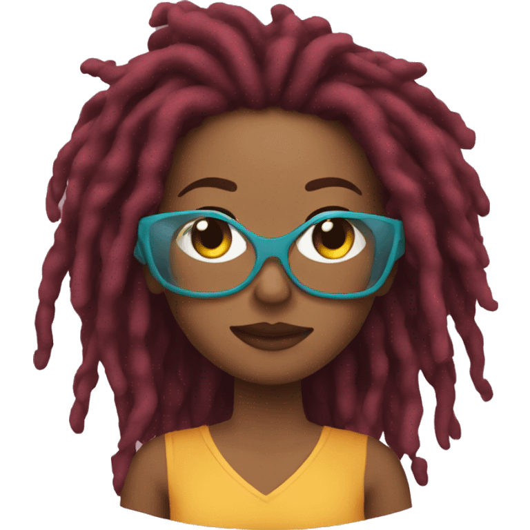 super hero mom  dreads emoji