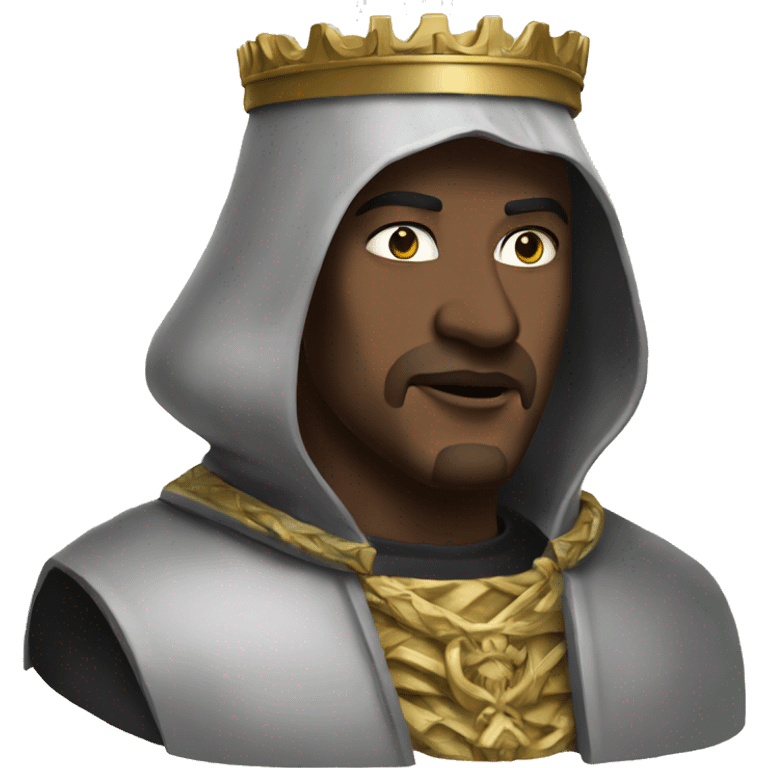 The Emperors Might Or Relstedb in hood emoji