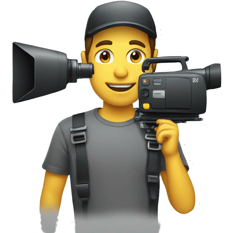 TV Cameraman emoji