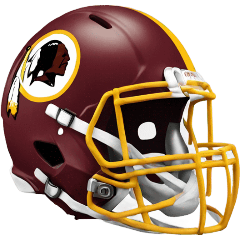 Redskins helmet emoji