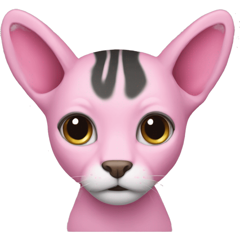 pink cât  emoji