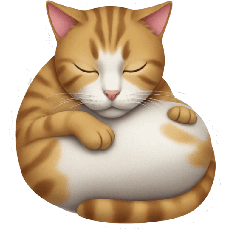 cat sleeping  emoji