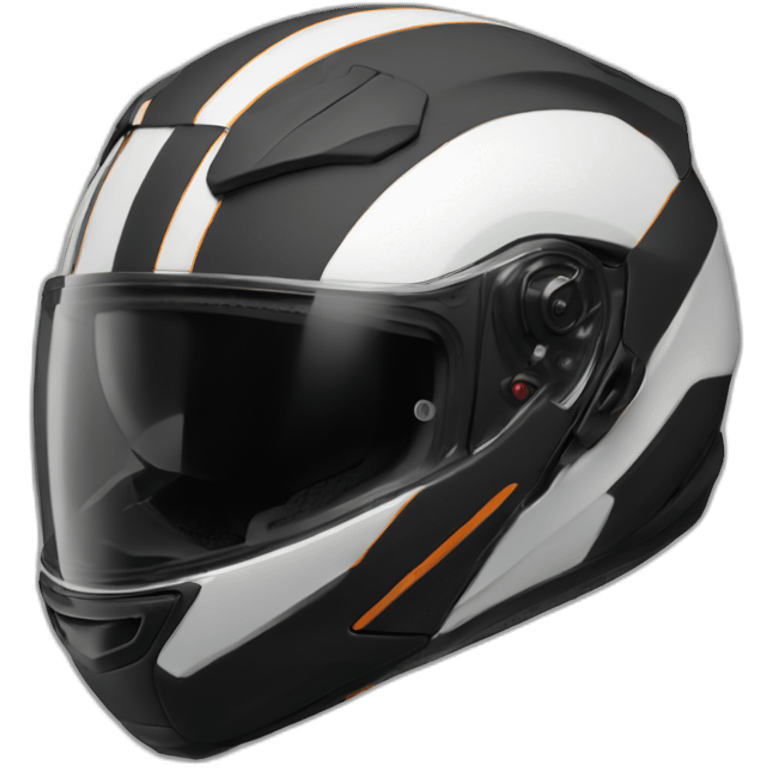 Casque moto emoji