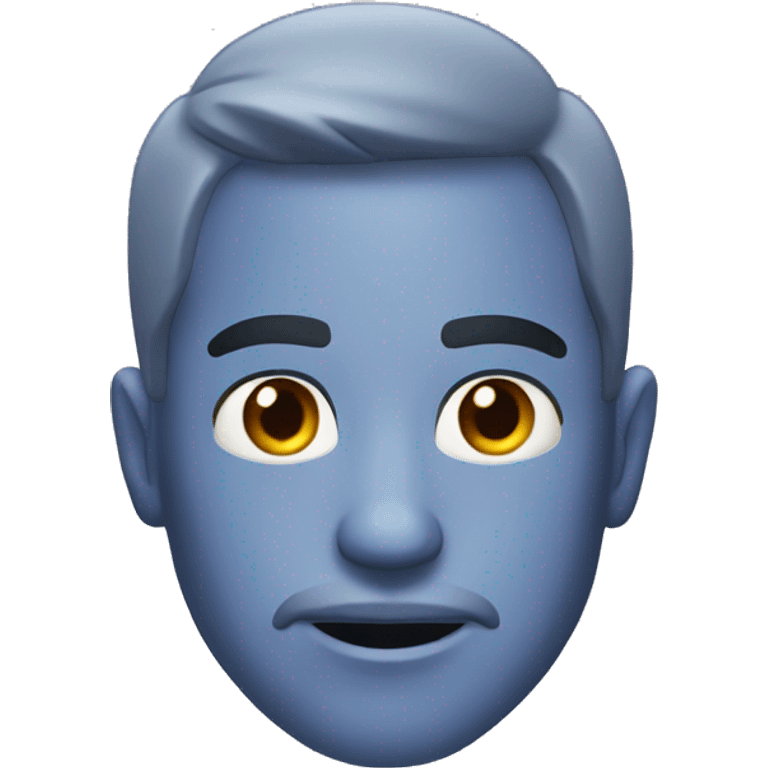 guy with a really nice jaw emoji