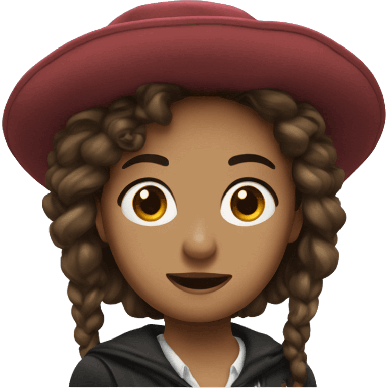 Hermione dê chapéu  emoji