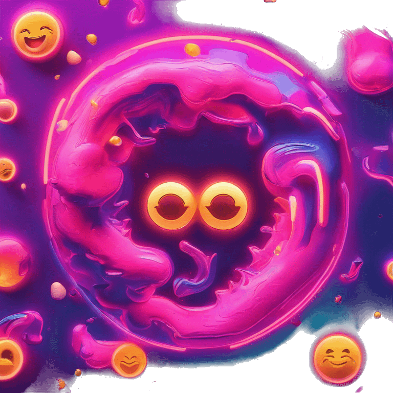 neon gg emoji