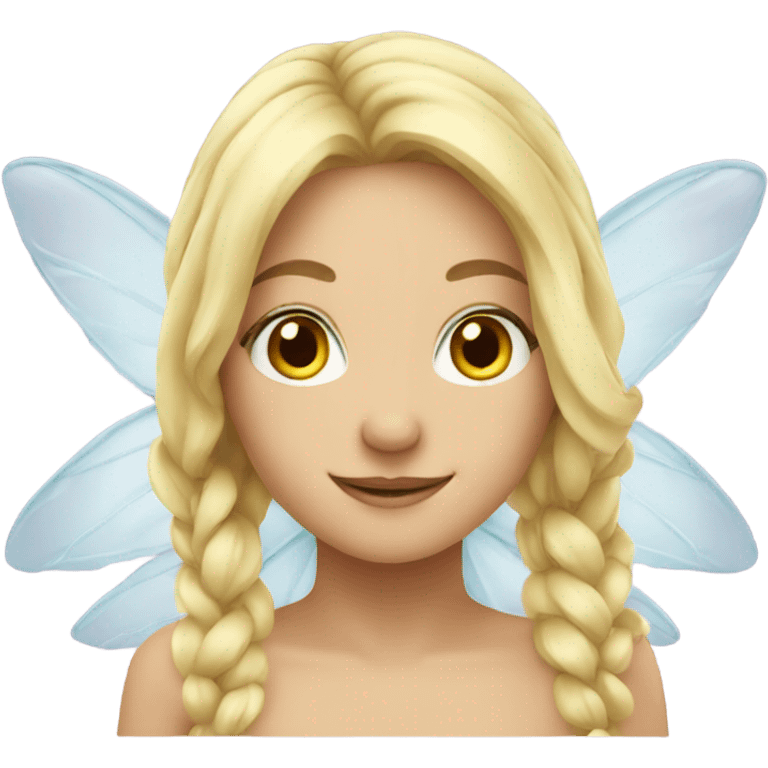 Blonde fairy emoji