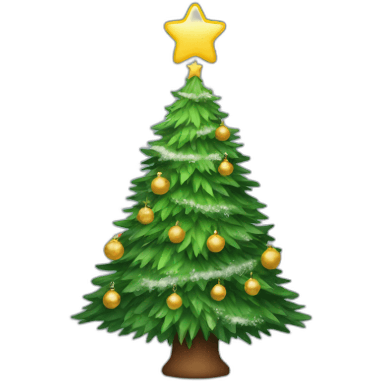 Christmas tree emoji