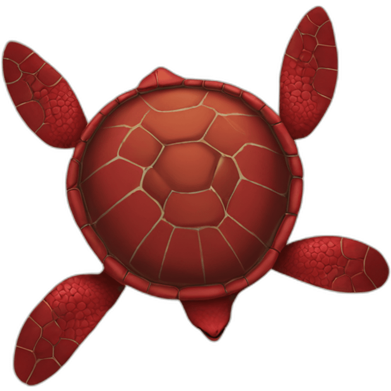 red turtle emoji