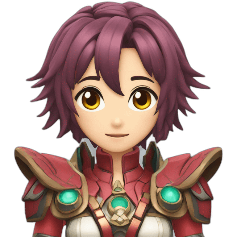 Pyra from Xenoblade Chronicles 2 emoji