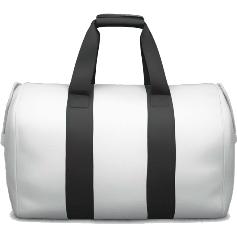 white gym bag  emoji