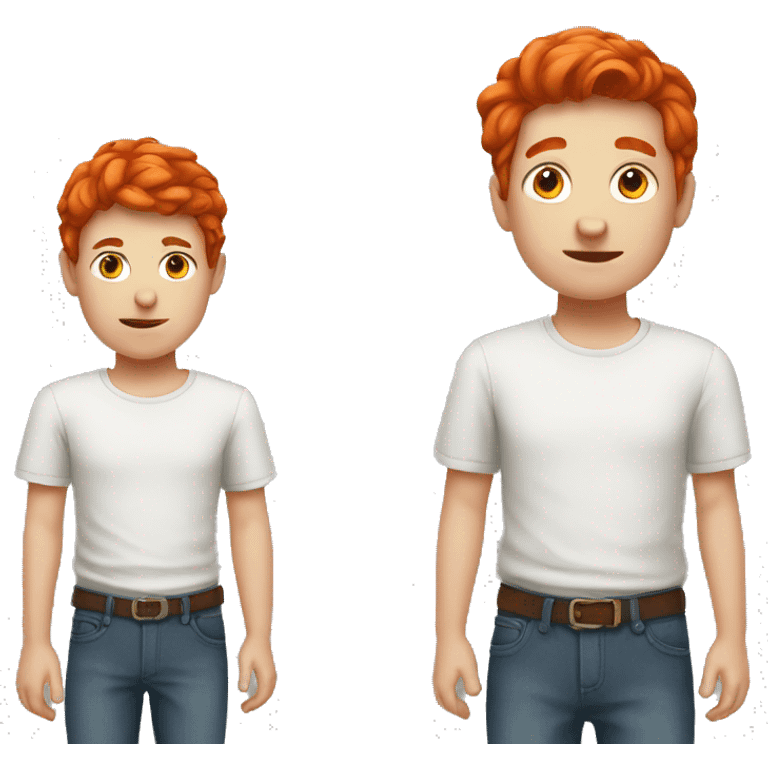 Two red head boys emoji