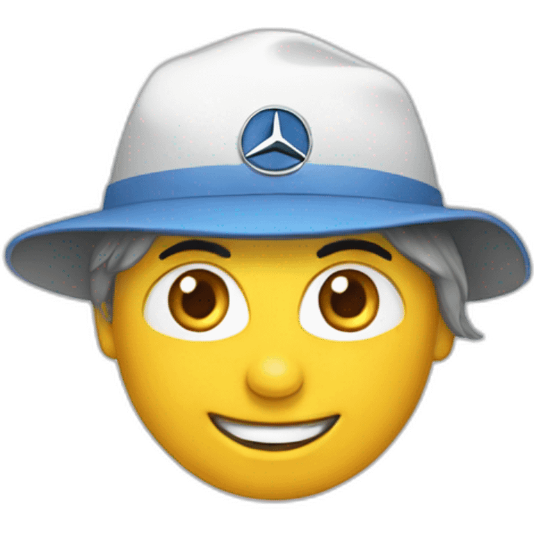 une mercedes emoji