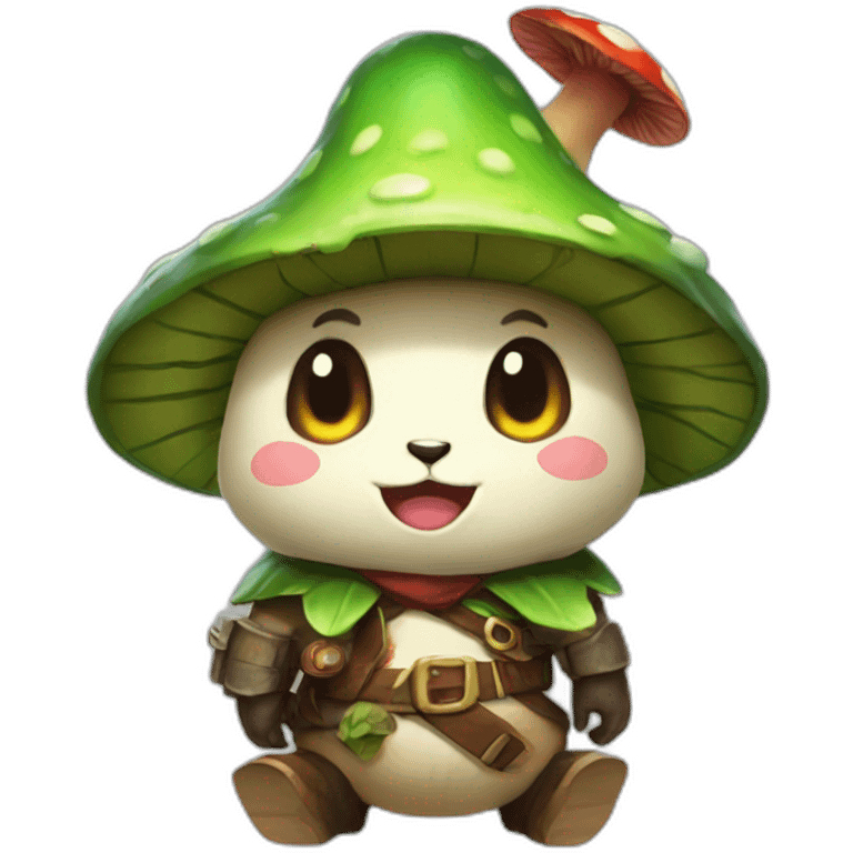 mushroom teemo emoji