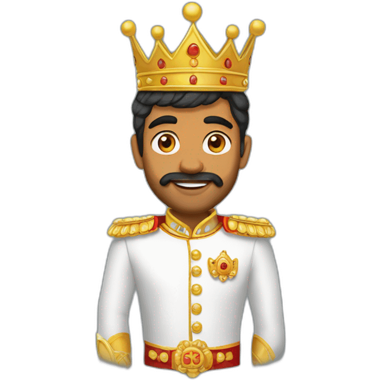 Punith rajkumar with crown emoji