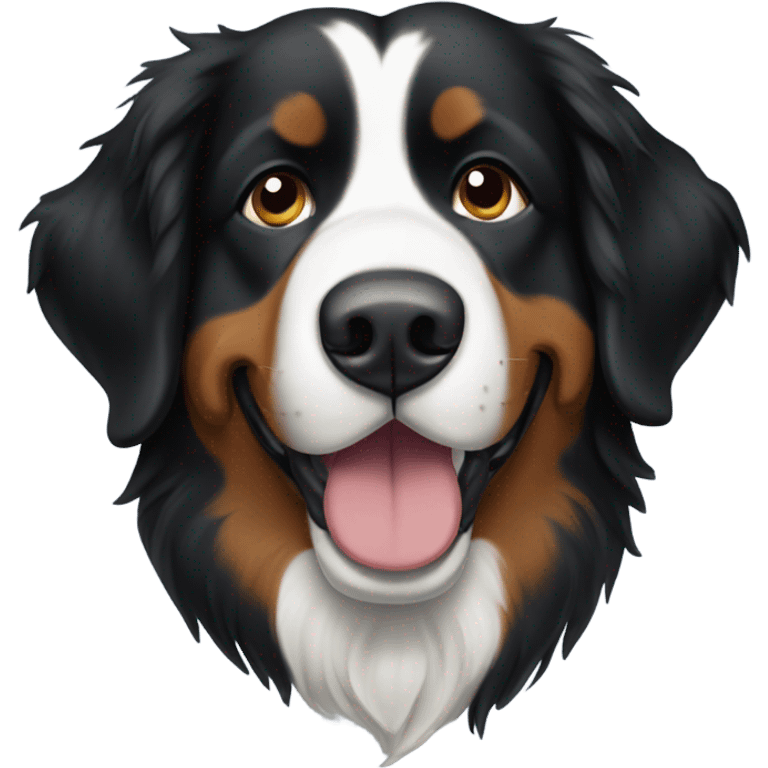 bernese mountain dog in emoji Apple  emoji