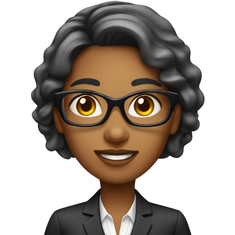 Zoomer young Banker Lady emoji