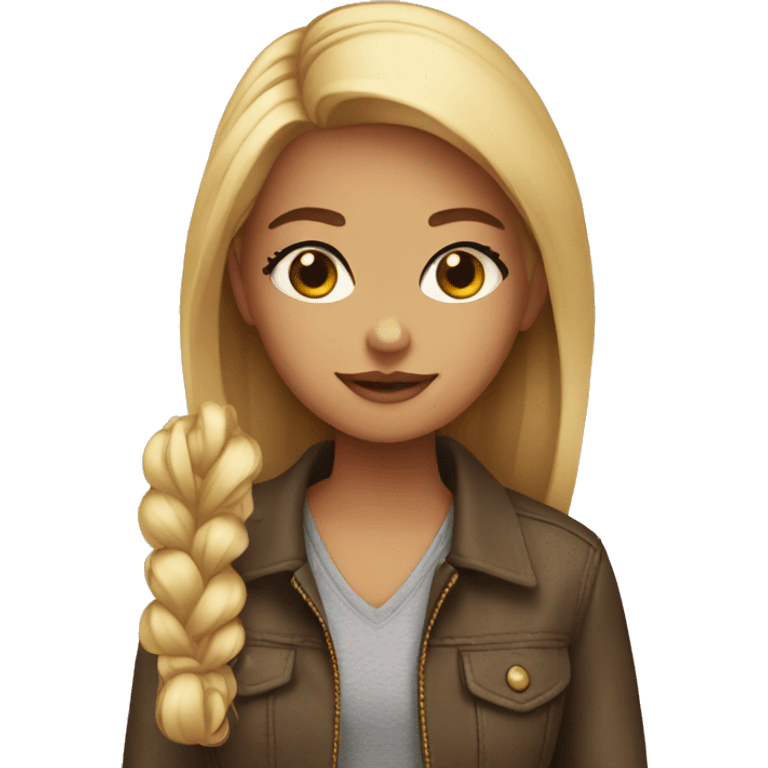 Girl stylish emoji